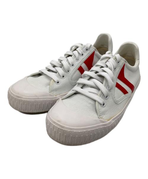 CELINE（セリーヌ）CELINE (セリーヌ) プリムソールスニーカー ホワイト サイズ:39の古着・服飾アイテム