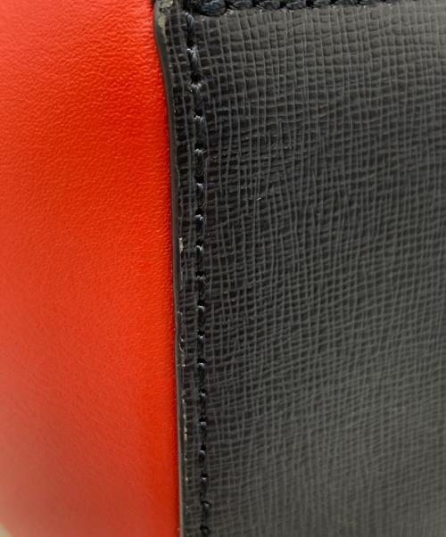 PAUL SMITH（ポールスミス）Paul Smith (ポールスミス) カラーブロック バックパック ネイビー×レッドの古着・服飾アイテム