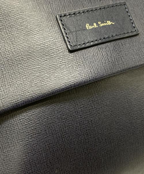 PAUL SMITH（ポールスミス）Paul Smith (ポールスミス) カラーブロック バックパック ネイビー×レッドの古着・服飾アイテム