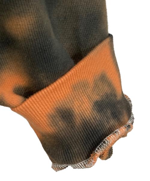 hangoverz clothez（ハングオーバーズ）HANGOVERZ CLOTHEZ (ハングオーバーズ) ST&OG Charm Double Zip Hoodie オレンジ×ブラック サイズ:Lの古着・服飾アイテム