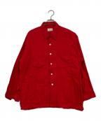 Viyellaヴァイエラ）の古着「60sヴィンテージ開襟シャツ」｜レッド