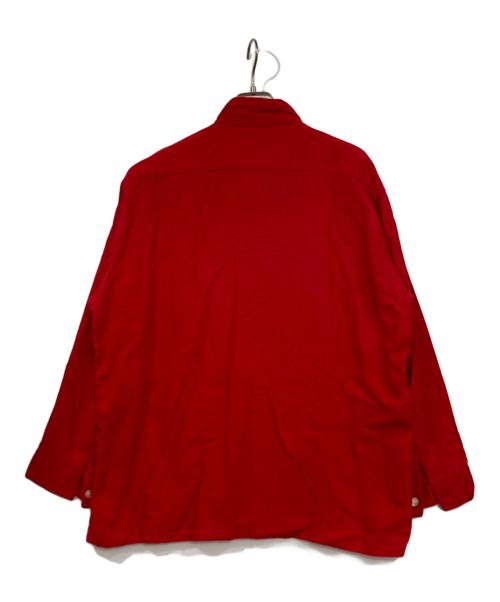 Viyella（ヴァイエラ）Viyella (ヴァイエラ) 60sヴィンテージ開襟シャツ レッド サイズ:XLの古着・服飾アイテム