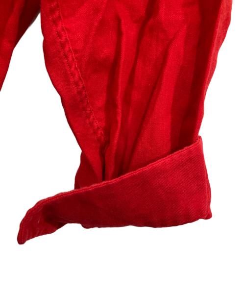 Viyella（ヴァイエラ）Viyella (ヴァイエラ) 60sヴィンテージ開襟シャツ レッド サイズ:XLの古着・服飾アイテム