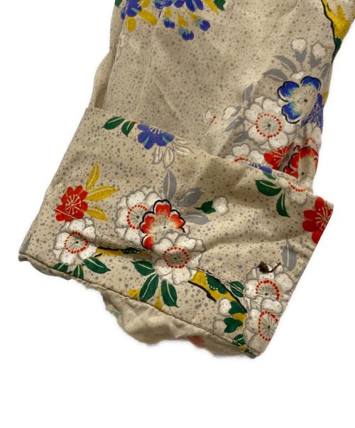 sun fashions（サン ファッション）sun fashions (サン ファッション) 50's長袖総柄アロハシャツ ベージュ サイズ:不明の古着・服飾アイテム