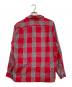 Pilgrim (ピルグリム) ヴィンテージオープンカラーチャックシャツ レッド サイズ:L：18000円