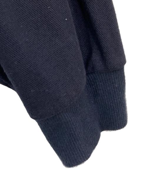 FRED PERRY（フレッドペリー）FRED PERRY (フレッドペリー) BEAMS (ビームス) 別注ピケ スウェット ポロシャツ ネイビー サイズ:Lの古着・服飾アイテム