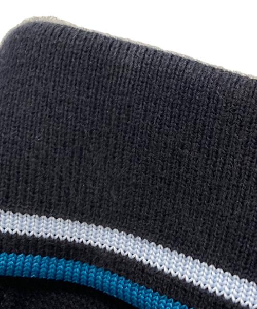 FRED PERRY（フレッドペリー）FRED PERRY (フレッドペリー) BEAMS (ビームス) 別注ピケ スウェット ポロシャツ ネイビー サイズ:Lの古着・服飾アイテム