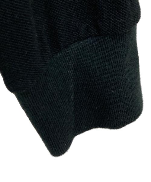 Needles（ニードルズ）Needles (ニードルズ) L/S Polo Shirt - Cotton Pique ブラック サイズ:Lの古着・服飾アイテム