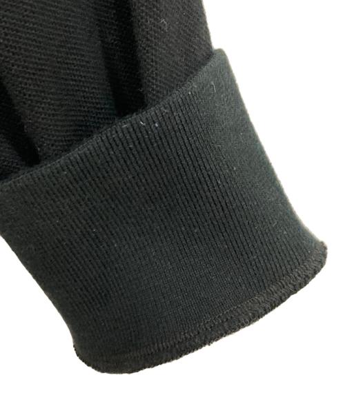 Needles（ニードルズ）Needles (ニードルズ) L/S Polo Shirt - Cotton Pique ブラック サイズ:Lの古着・服飾アイテム