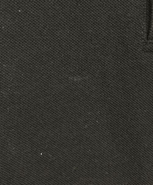 Needles（ニードルズ）Needles (ニードルズ) L/S Polo Shirt - Cotton Pique ブラック サイズ:Lの古着・服飾アイテム
