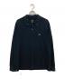 Needles（ニードルズ）の古着「L/S Polo Shirt - Cotton Pique」｜ブラック