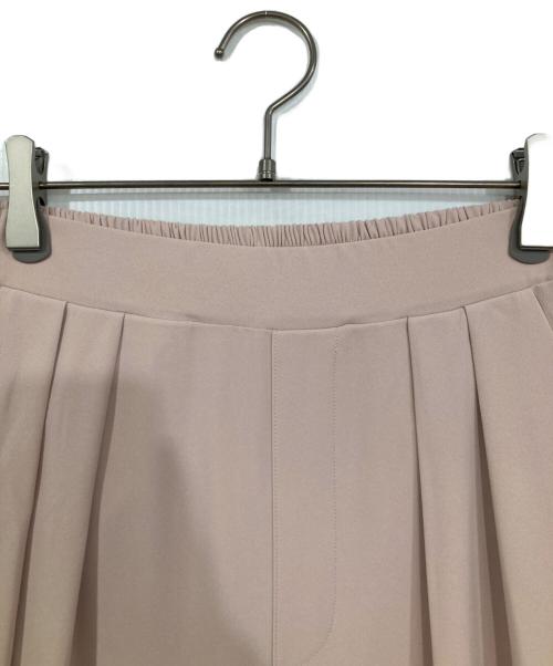 RIVE DROITE（リヴドロワ）RIVE DROITE (リヴドロワ) 手洗い可/タックワイドスラックス ピンク サイズ: 36の古着・服飾アイテム