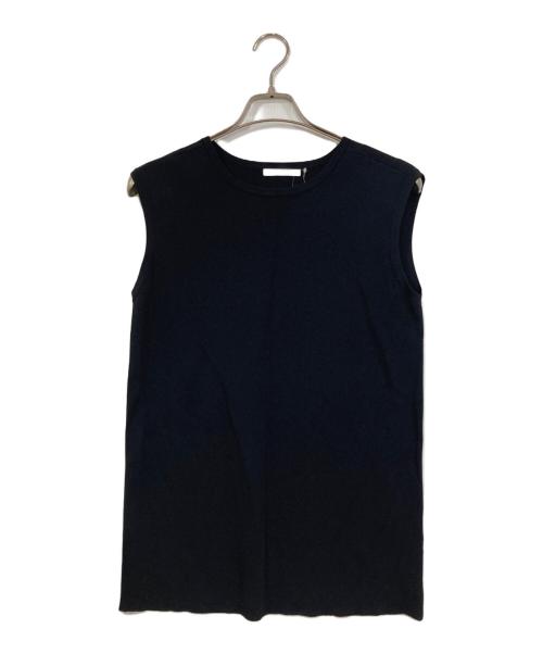 Whim Gazette（ウィムガゼット）Whim Gazette (ウィムガゼット) フレンチスリーブニットプルオーバー ブラック サイズ:FREE 未使用品の古着・服飾アイテム