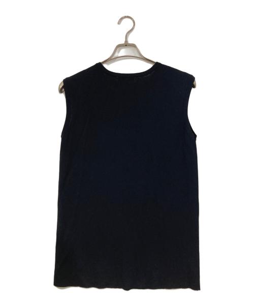 Whim Gazette（ウィムガゼット）Whim Gazette (ウィムガゼット) フレンチスリーブニットプルオーバー ブラック サイズ:FREE 未使用品の古着・服飾アイテム