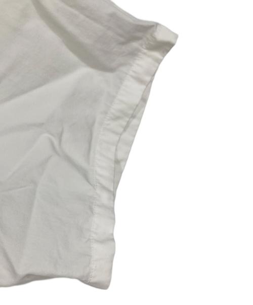 Ets MATERIAUX（マテリオ）Ets MATERIAUX (マテリオ) ショートスリーブ バンドカラーシャツ ホワイト サイズ:1の古着・服飾アイテム