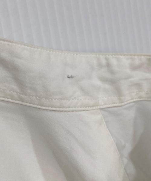 Ets MATERIAUX（マテリオ）Ets MATERIAUX (マテリオ) ショートスリーブ バンドカラーシャツ ホワイト サイズ:1の古着・服飾アイテム