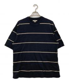 BLURHMS（ブラームス）の古着「C/NAPP Border Plain Tee」｜ブラック