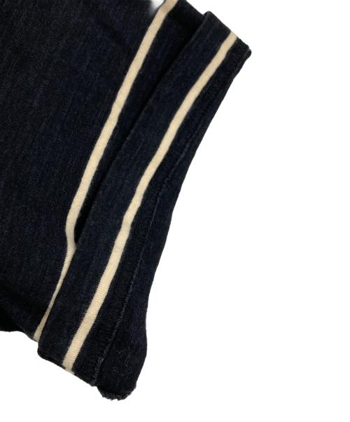 BLURHMS（ブラームス）blurhms (ブラームス) C/NAPP Border Plain Tee ブラック サイズ:3の古着・服飾アイテム
