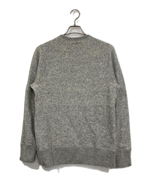 LOOPWHEELER（ループウィラー）LOOPWHEELER (ループウィラー) LOWERCASE (ロウワーケース) ウールスウェット グレー サイズ:Ⅿの古着・服飾アイテム