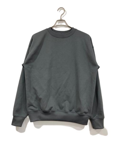 AURALEE（オーラリー）AURALEE (オーラリー) POLYESTER SWEAT P/O グレー サイズ:4の古着・服飾アイテム