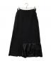 tricot COMME des GARCONS（トリココムデギャルソン）の古着「90's異素材ウールスカート」｜ブラック