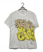 COMME des GARCONS SHIRT×KAWSコムデギャルソンシャツ×カウズ）の古着「プリントTシャツ」｜ホワイト