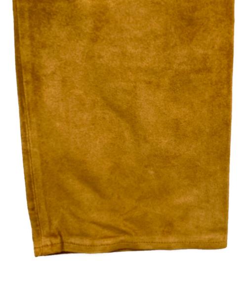 OLD GAP（オールドギャップ）OLD GAP (オールドギャップ) STRAIGHT GRAIN BOOT CUT/スエードレザーブーツカットパンツ ブラウン サイズ:W31×L30の古着・服飾アイテム