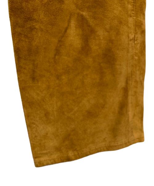 OLD GAP（オールドギャップ）OLD GAP (オールドギャップ) STRAIGHT GRAIN BOOT CUT/スエードレザーブーツカットパンツ ブラウン サイズ:W31×L30の古着・服飾アイテム