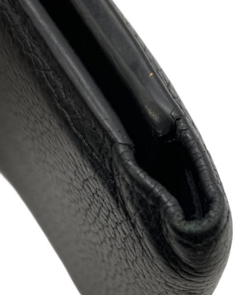 LOUIS VUITTON（ルイ ヴィトン）LOUIS VUITTON (ルイ ヴィトン) 2つ折り財布 ブラックの古着・服飾アイテム