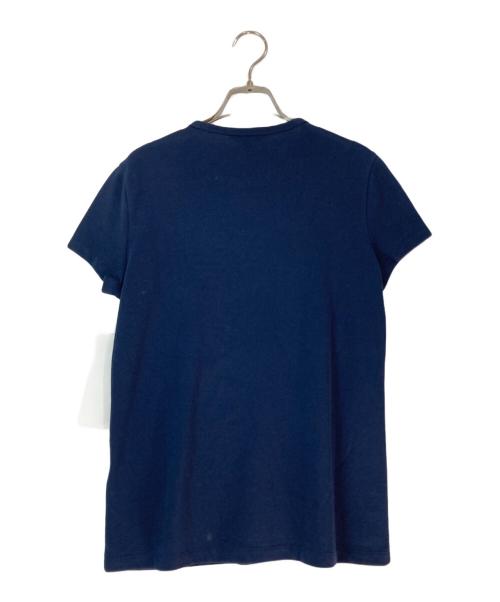 BROOKS BROTHERS（ブルックスブラザーズ）BROOKS BROTHERS (ブルックスブラザーズ) フラワー刺繍Tシャツ ネイビー サイズ:Sの古着・服飾アイテム
