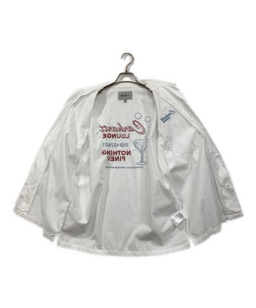 Carhartt WIP（カーハート ワーク イン プログレス）Carhartt WIP (カーハート ワークインプログレス) ボーリングシャツ ホワイト サイズ:Ⅿの古着・服飾アイテム