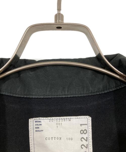 sacai（サカイ）sacai (サカイ) 切り替えハイネックポロシャツ ブラック サイズ:1の古着・服飾アイテム