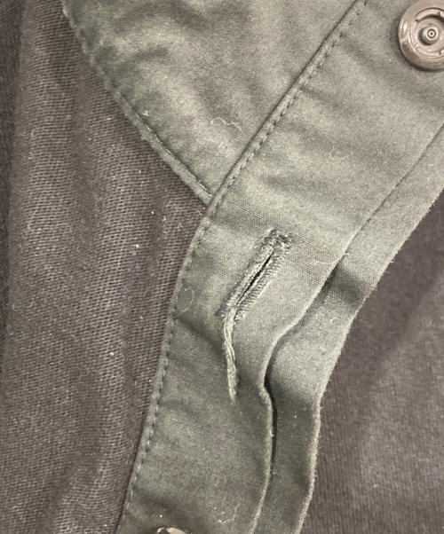 sacai（サカイ）sacai (サカイ) 切り替えハイネックポロシャツ ブラック サイズ:1の古着・服飾アイテム