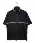 sacai（サカイ）の古着「切り替えハイネックポロシャツ」｜ブラック
