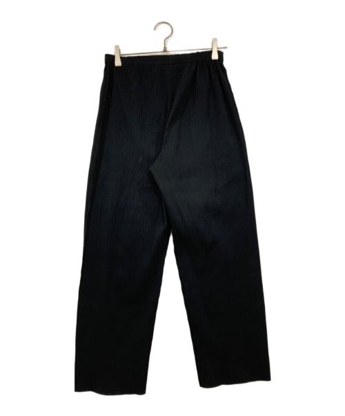 me ISSEY MIYAKE（ミーイッセイ ミヤケ）me ISSEY MIYAKE (ミーイッセイ ミヤケ) プリーツパンツ ブラック サイズ:-の古着・服飾アイテム