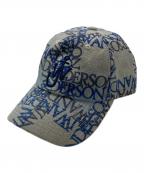 J.W.ANDERSONジェイダブリューアンダーソン）の古着「総柄キャップ」｜ブルー