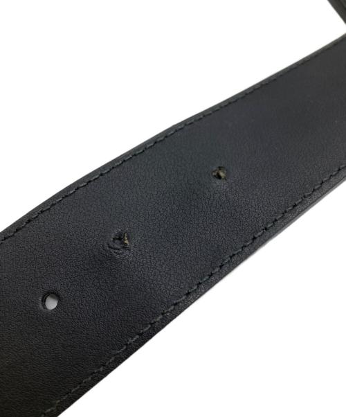 GUCCI（グッチ）GUCCI (グッチ) GGマーモントレザーベルト ブラック サイズ:85・34の古着・服飾アイテム