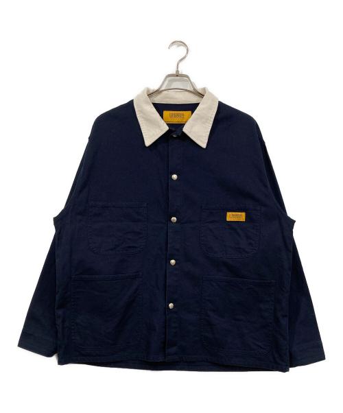 UNIVERSAL OVERALL（ユニバーサルオーバーオール）UNIVERSAL OVERALL (ユニバーサルオーバーオール) カバーオール ネイビー サイズ:Lの古着・服飾アイテム