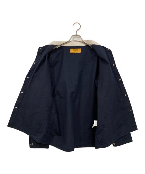 UNIVERSAL OVERALL（ユニバーサルオーバーオール）UNIVERSAL OVERALL (ユニバーサルオーバーオール) カバーオール ネイビー サイズ:Lの古着・服飾アイテム