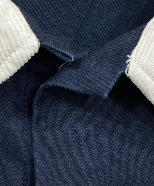 UNIVERSAL OVERALL（ユニバーサルオーバーオール）UNIVERSAL OVERALL (ユニバーサルオーバーオール) カバーオール ネイビー サイズ:Lの古着・服飾アイテム