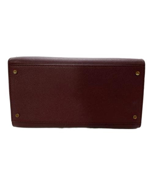 Kate Spade（ケイトスペード）Kate Spade (ケイトスペード) キャメロンストリート 2wayバッグ アイボリー×パープルの古着・服飾アイテム