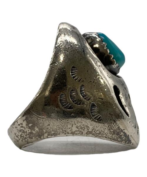 USED（ユーズド）used (ユーズド) ベアパウリング ブルー×シルバー サイズ:16号の古着・服飾アイテム