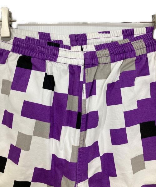 SUPREME（シュプリーム）Supreme (シュプリーム) Military Twill Short ホワイト×パープル サイズ:XLの古着・服飾アイテム