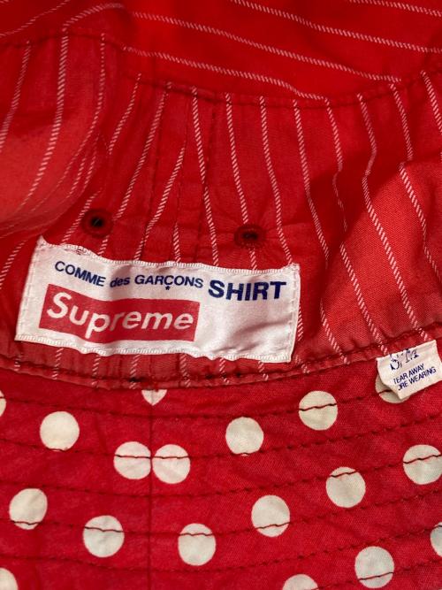 SUPREME（シュプリーム）Supreme (シュプリーム) COMME des GARCONS SHIRT (コムデギャルソンシャツ) Reversible Crusher マルチカラー サイズ:SMサイズの古着・服飾アイテム