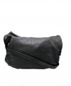 Gianni Notaroジャンニ ノターロ）の古着「2WAYレザーワンショルダーバッグ」｜ブラック