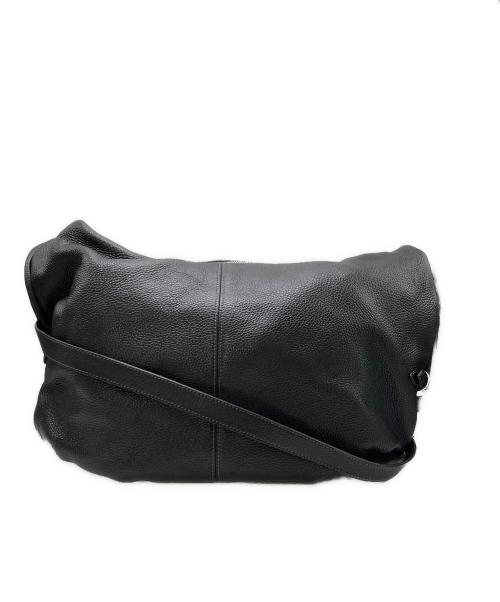 Gianni Notaro（ジャンニ ノターロ）GIANNI NOTARO (ジャンニ ノターロ) 2WAYレザーワンショルダーバッグ ブラックの古着・服飾アイテム