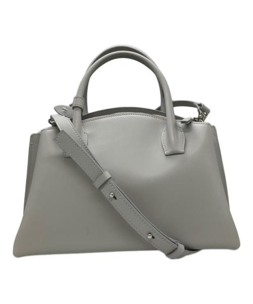 IACUCCI（イアクッチ）IACUCCI (イアクッチ) 2wayハンドバッグ グレーの古着・服飾アイテム