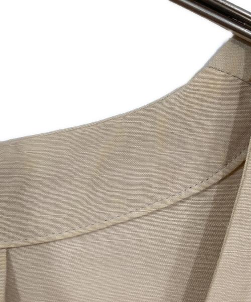 journal standard luxe（ジャーナルスタンダード ラックス）JOURNAL STANDARD LUXE (ジャーナルスタンダード ラックス) ポプリンワッシャーオールインワン ベージュ サイズ:-の古着・服飾アイテム