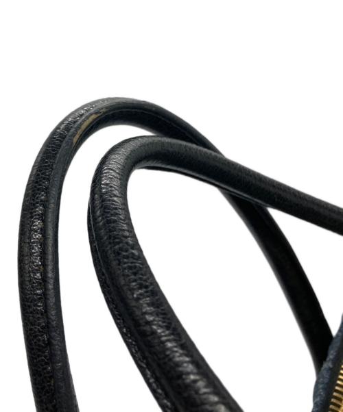 MIU MIU（ミュウミュウ）MIU MIU (ミュウミュウ) デニムバイカー ハンドバッグ インディゴの古着・服飾アイテム