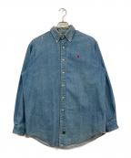 POLO COUNTRYポロカントリー）の古着「90sデニムシャツ」｜インディゴ